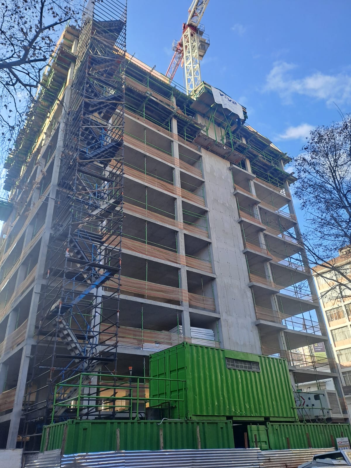 57 on Bok Building Progress